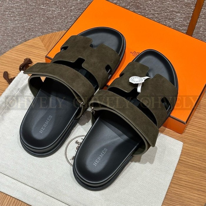 에르메스 CHYPRE 시프레 샌들 스웨이드