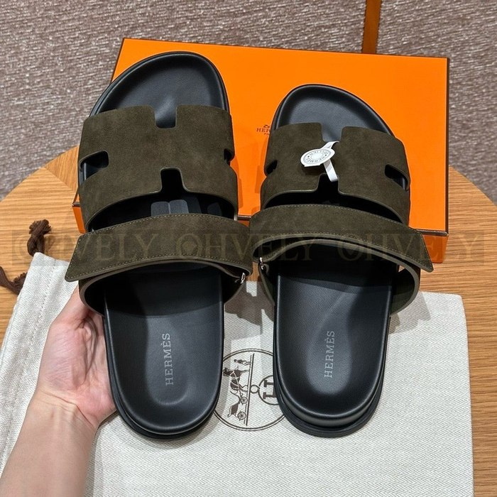 에르메스 CHYPRE 시프레 샌들 스웨이드