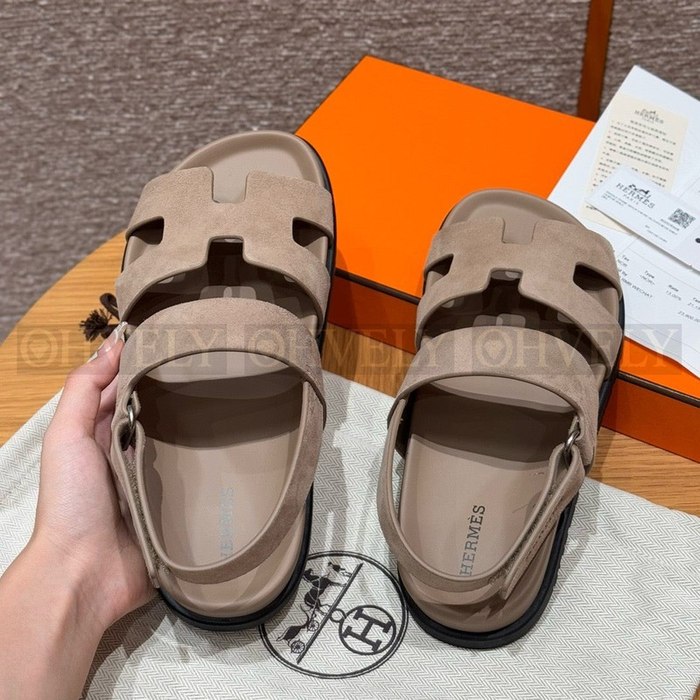 에르메스 Genius 지니어스 샌들 스웨이드