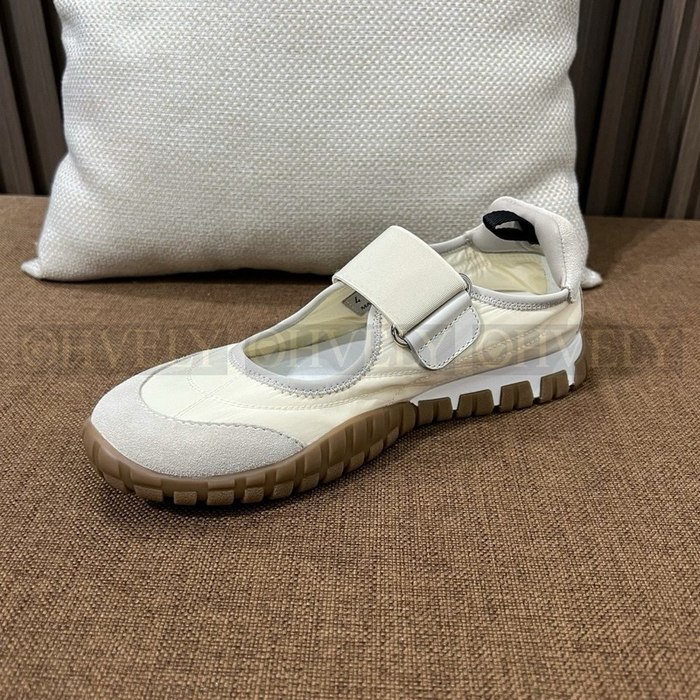 미우미우 타이어 스웨이드 트리밍 메리 제인 샌들