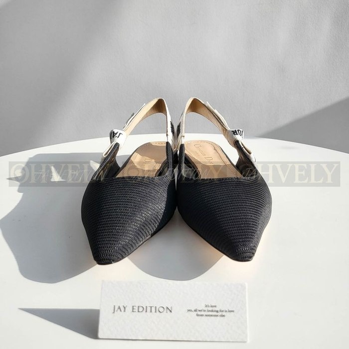 디올 슬링백 플랫