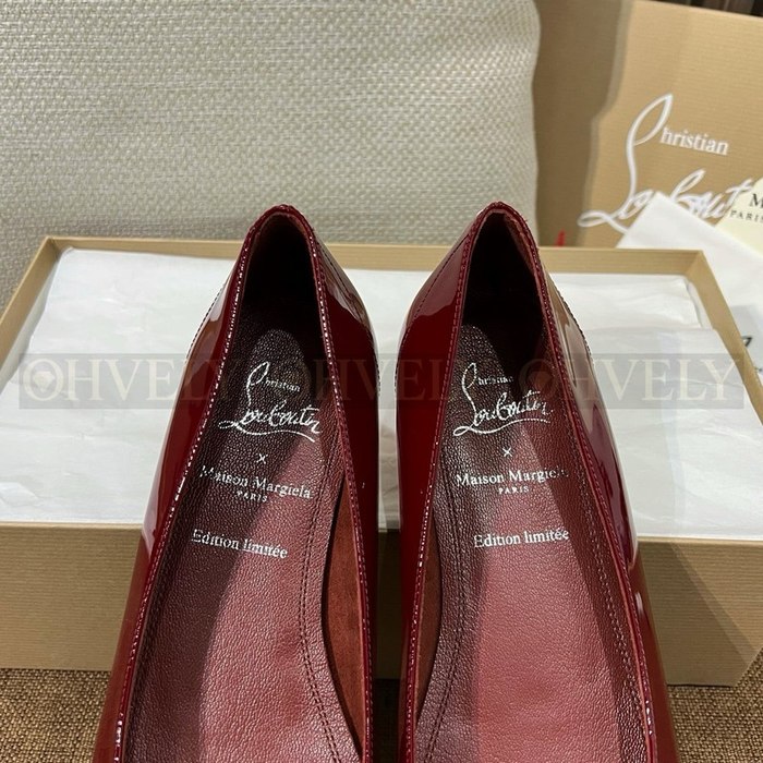 메종 마르지엘라 X 크리스찬 루부탱 플랫 슈즈