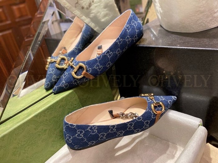 구찌 홀스빗 발레 플랫