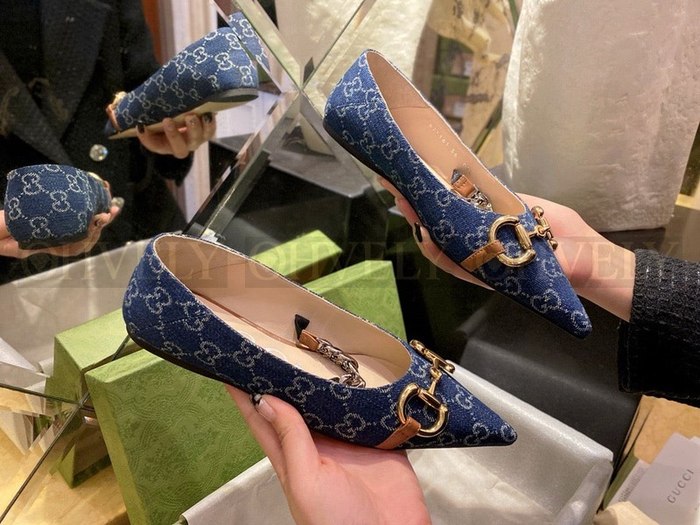 구찌 홀스빗 발레 플랫