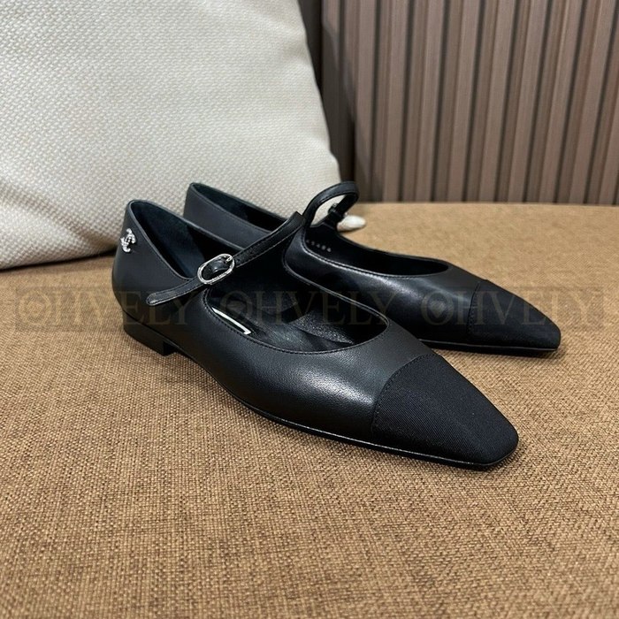 샤넬 24P 메리제인 플랫