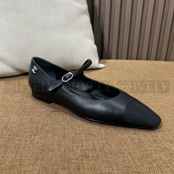 샤넬 24P 메리제인 플랫