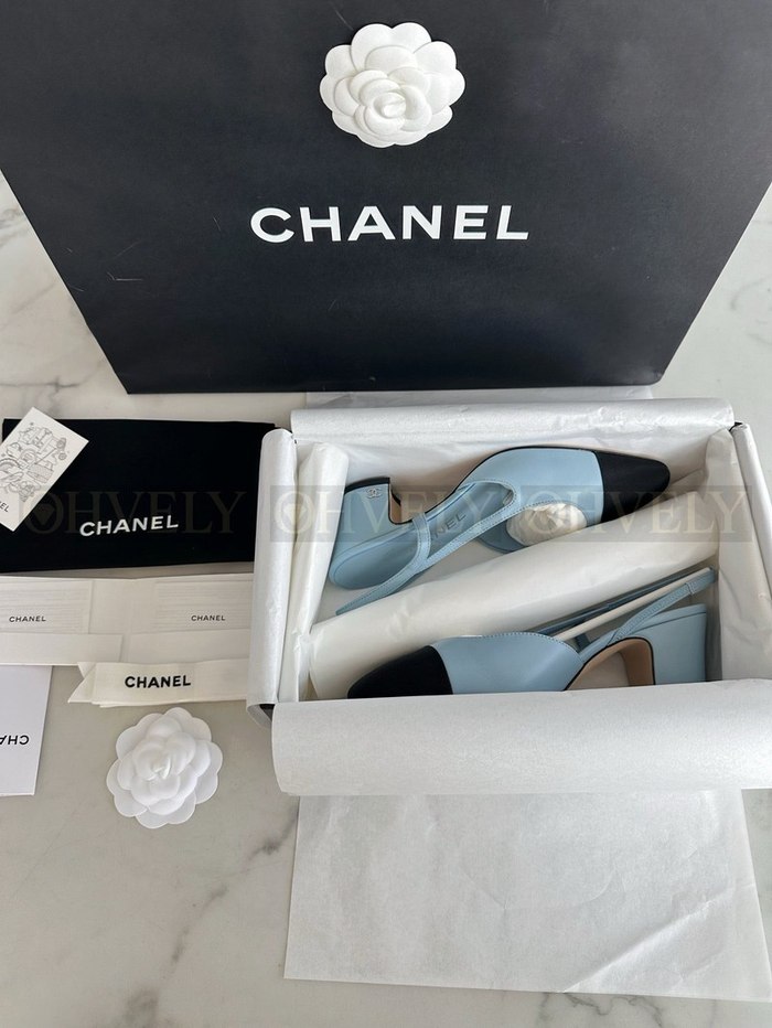 샤넬 24SS 슬링백 미드힐