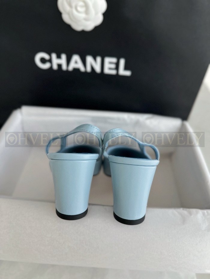 샤넬 24SS 슬링백 미드힐