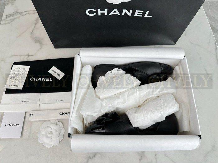 샤넬 까멜리아 메리제인 플랫