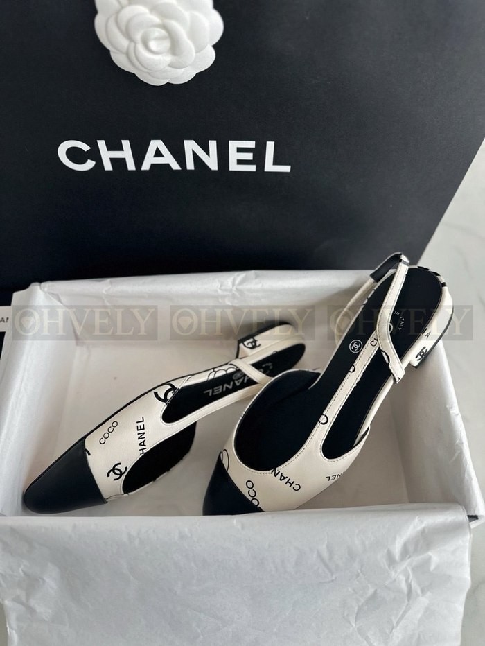 샤넬 까멜리아 코코 CC 패턴 슬링백