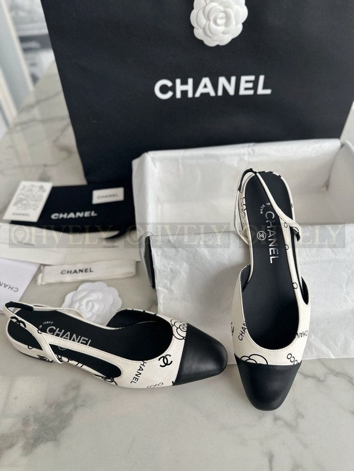 샤넬 까멜리아 코코 CC 패턴 슬링백