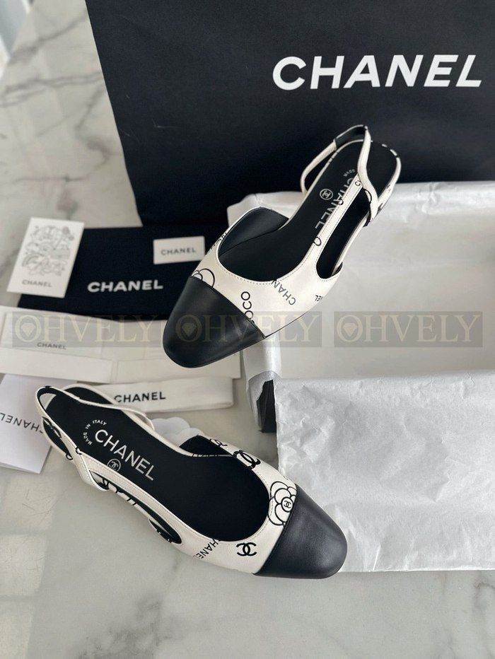 샤넬 까멜리아 코코 CC 패턴 슬링백