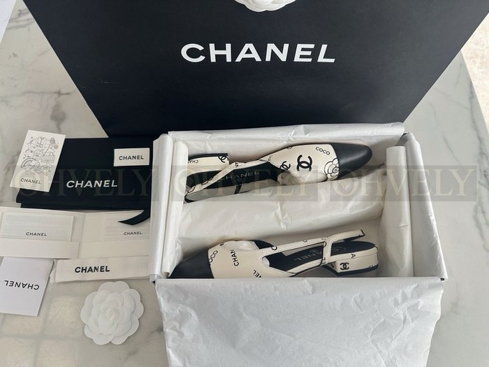 샤넬 까멜리아 코코 CC 패턴 슬링백