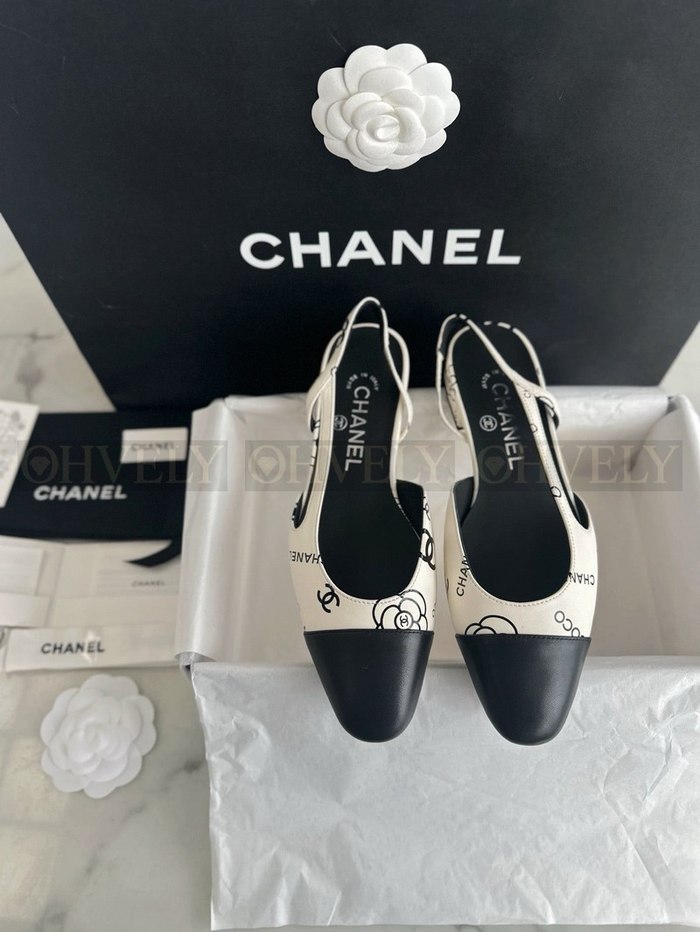 샤넬 까멜리아 코코 CC 패턴 슬링백