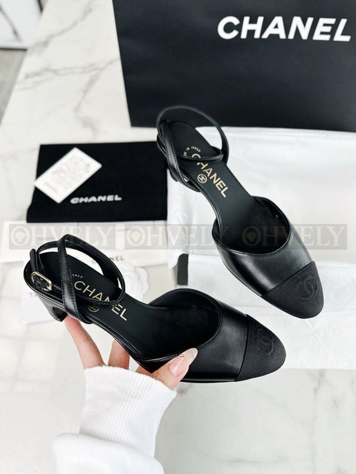 샤넬 램스킨 그로그랭 슬링백