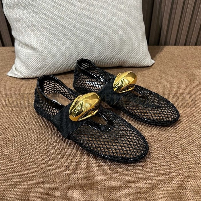 알라이아 발레 플랫 쥬얼 피쉬넷