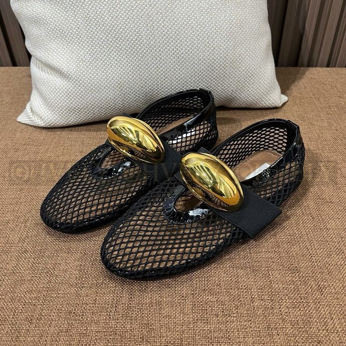 알라이아 발레 플랫 쥬얼 피쉬넷