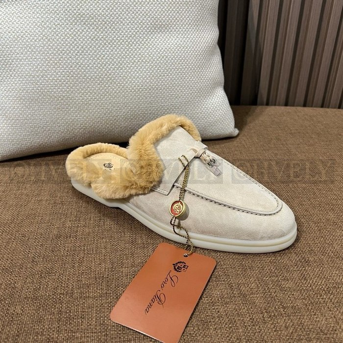 로로피아나 퍼 바부슈 참스 워크 뮬