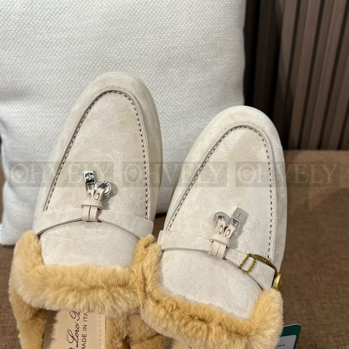 로로피아나 퍼 바부슈 참스 워크 뮬