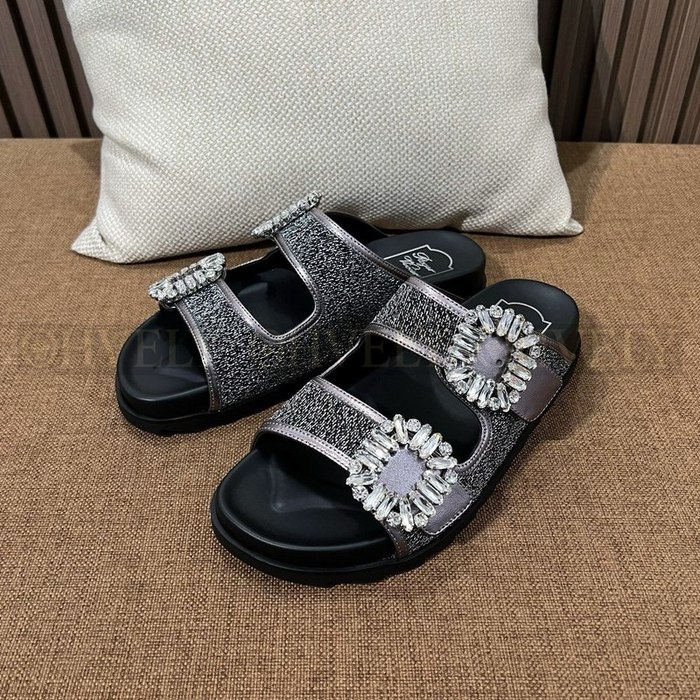 로저비비에 슬리디 비브 임벨리시드 샌들