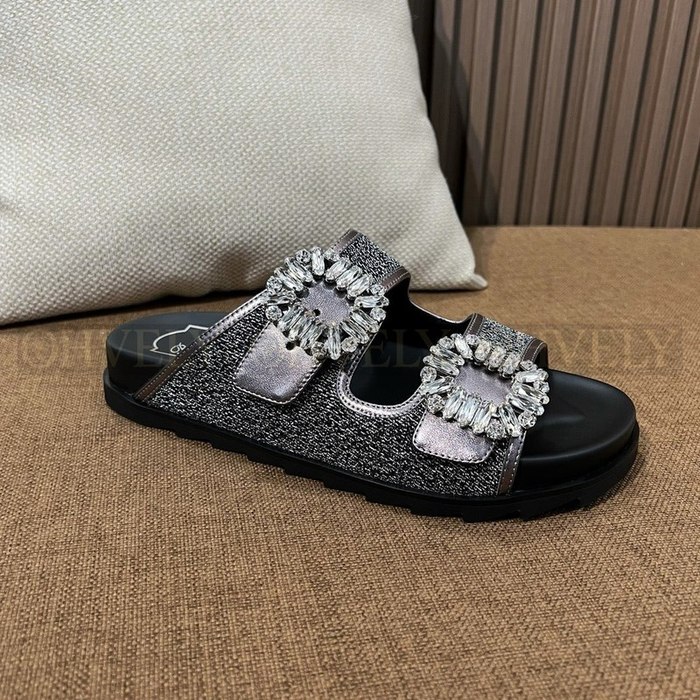 로저비비에 슬리디 비브 임벨리시드 샌들