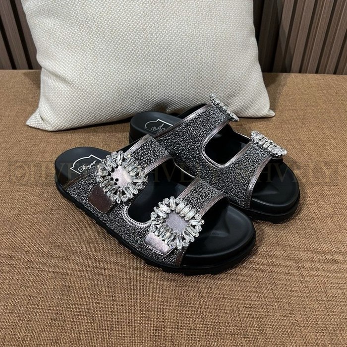 로저비비에 슬리디 비브 임벨리시드 샌들