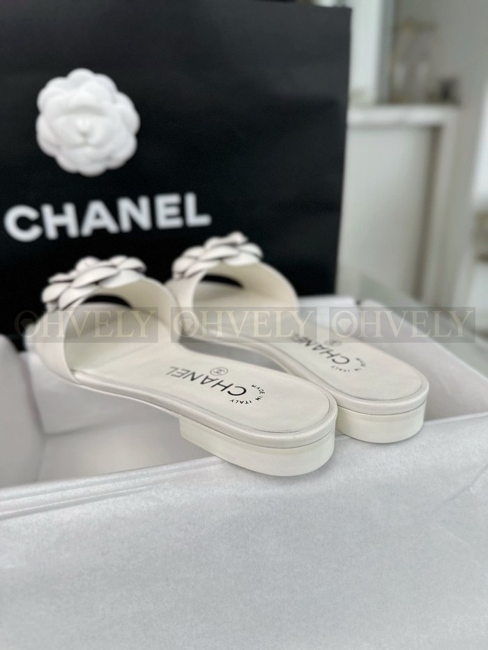 샤넬 까멜리아 뮬