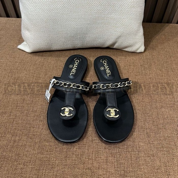 샤넬 턴락 쪼리 슬리퍼