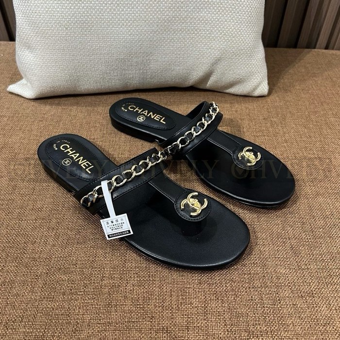 샤넬 턴락 쪼리 슬리퍼