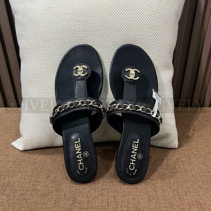 샤넬 턴락 쪼리 슬리퍼