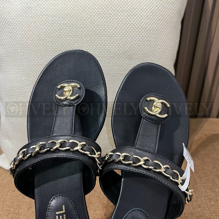 샤넬 턴락 쪼리 슬리퍼