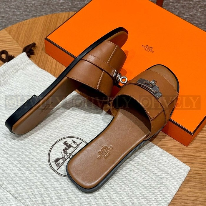 에르메스 Giulia 뮬 은장