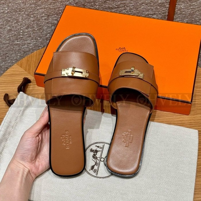 에르메스 Giulia 줄리아 뮬 금장