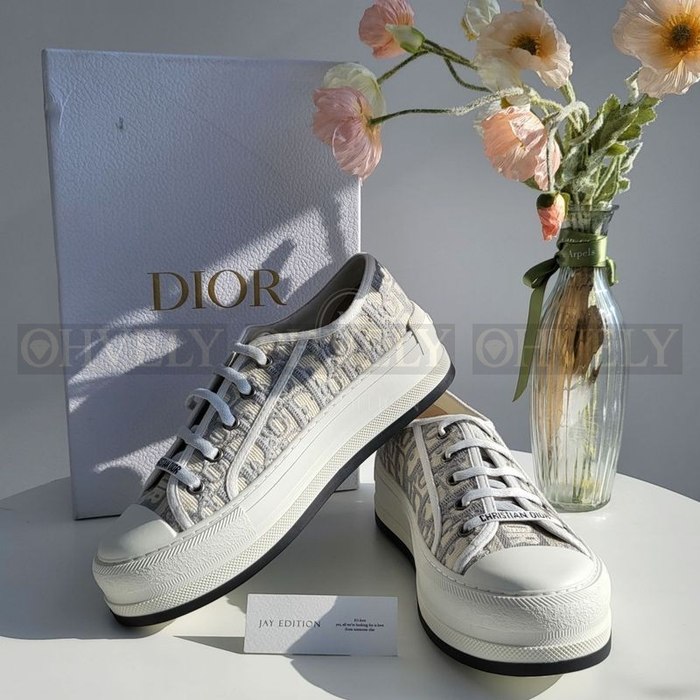 디올 오블리크 플랫폼 스니커즈