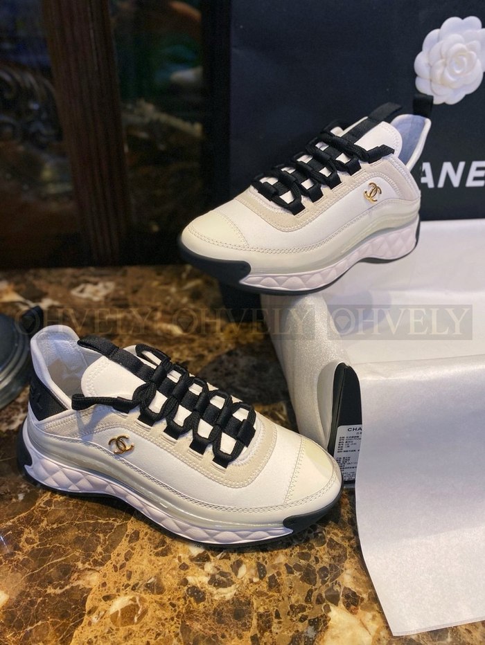 샤넬 믹스드파이버 스니커즈