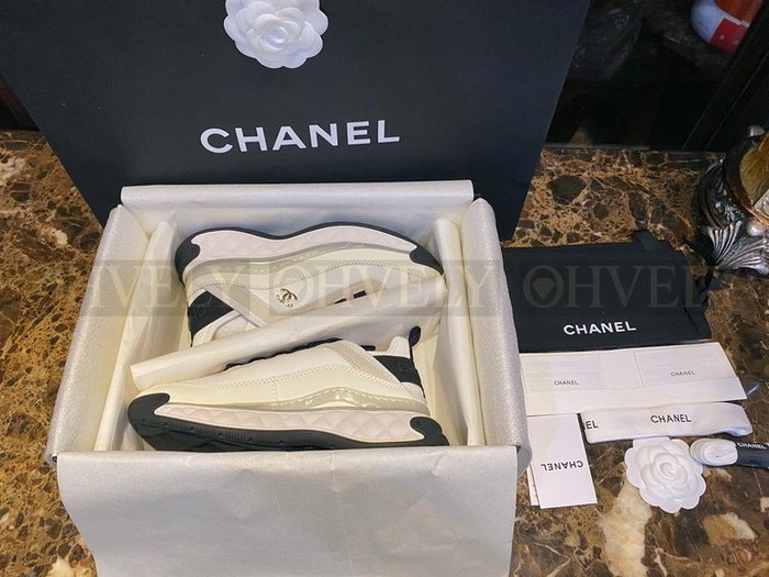 샤넬 믹스드파이버 스니커즈