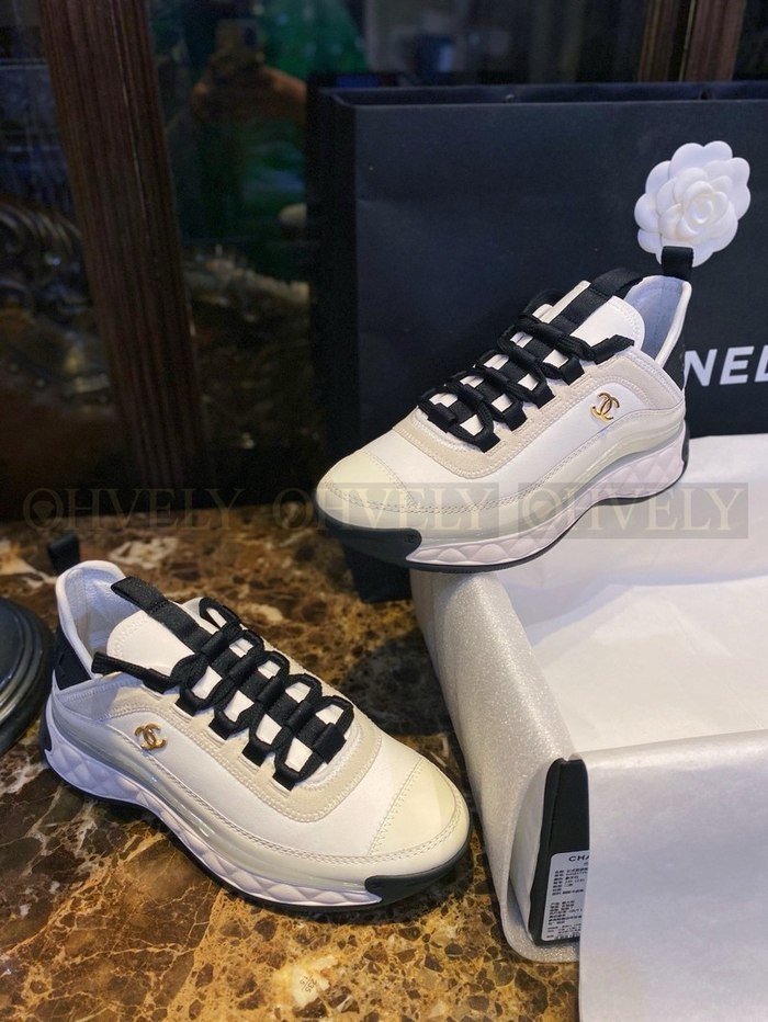 샤넬 믹스드파이버 스니커즈