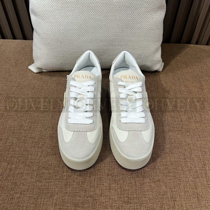 프라다 다운타운 볼드 나파 스니커즈