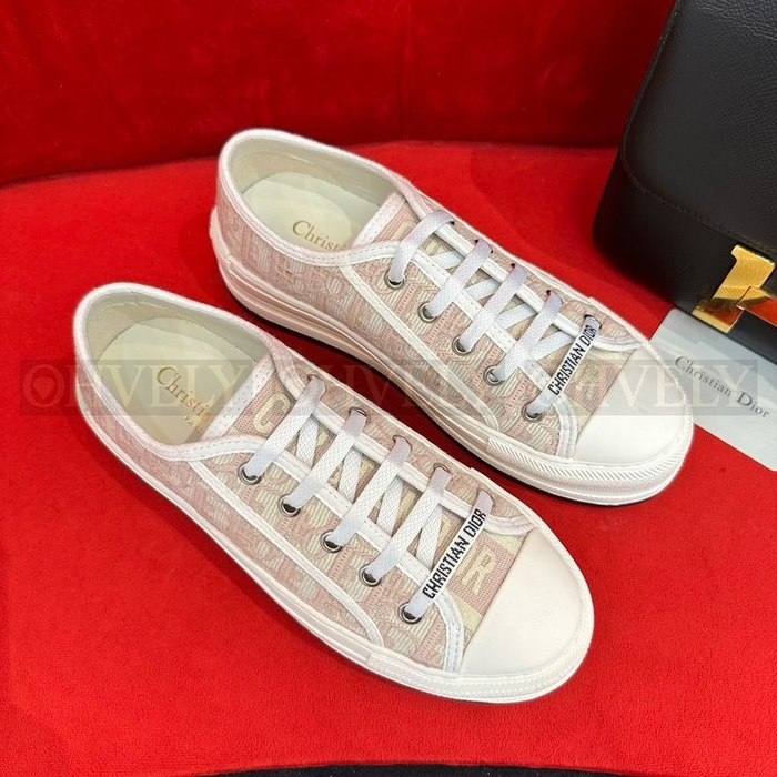 디올 워크앤 디올 오블리크 플랫폼 스니커즈