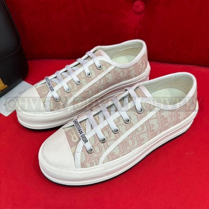 디올 워크앤 디올 오블리크 플랫폼 스니커즈