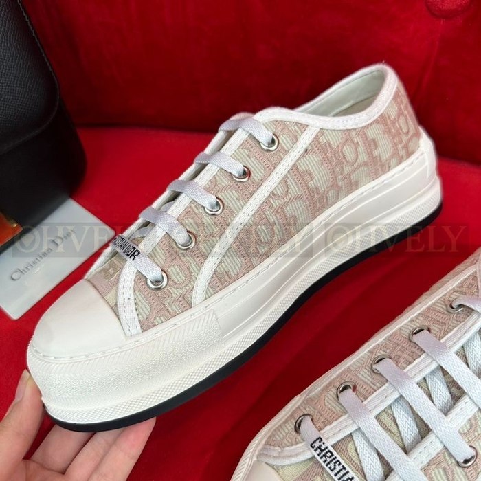 디올 워크앤 디올 오블리크 플랫폼 스니커즈