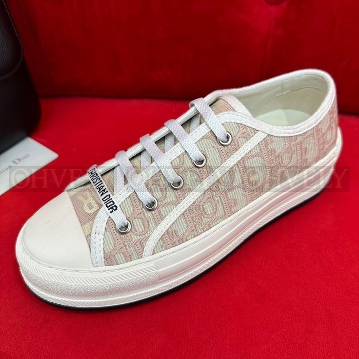 디올 워크앤 디올 오블리크 플랫폼 스니커즈