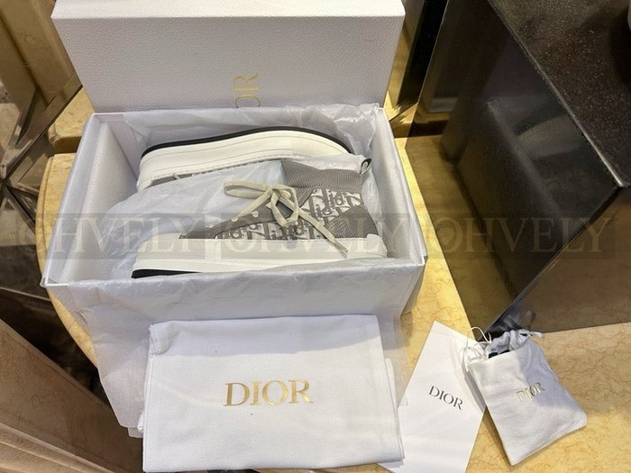 디올 워크엔디올 플랫폼 테크니컬 메시 스니커즈