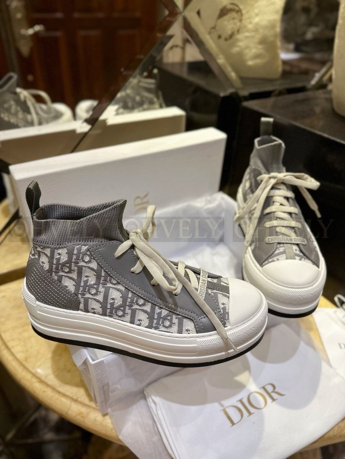 디올 워크엔디올 플랫폼 테크니컬 메시 스니커즈