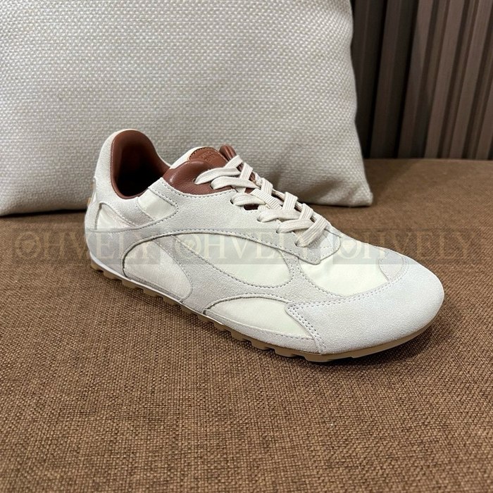 보테가베네타 오르빗 플래시 스웨이드 트리밍 스니커즈