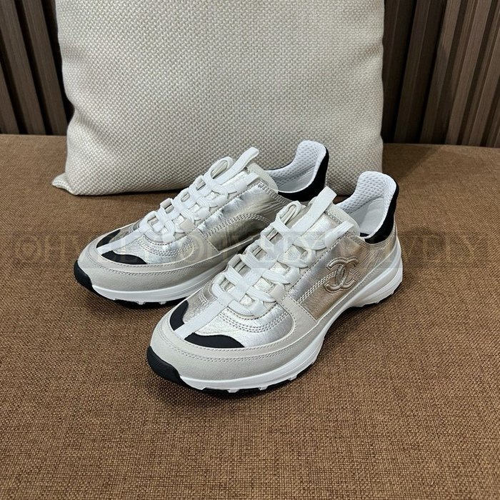 샤넬 CC로고 카프스킨 스니커즈