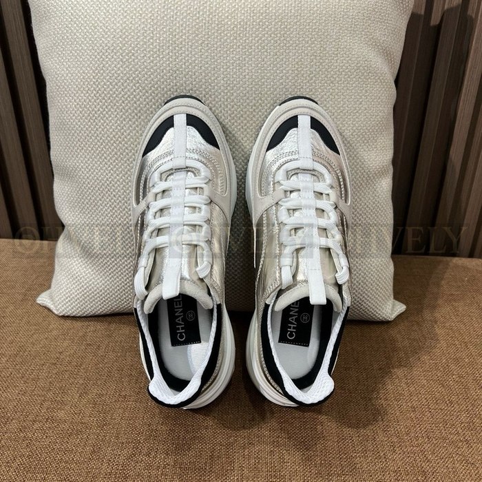 샤넬 CC로고 카프스킨 스니커즈