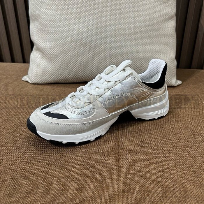 샤넬 CC로고 카프스킨 스니커즈