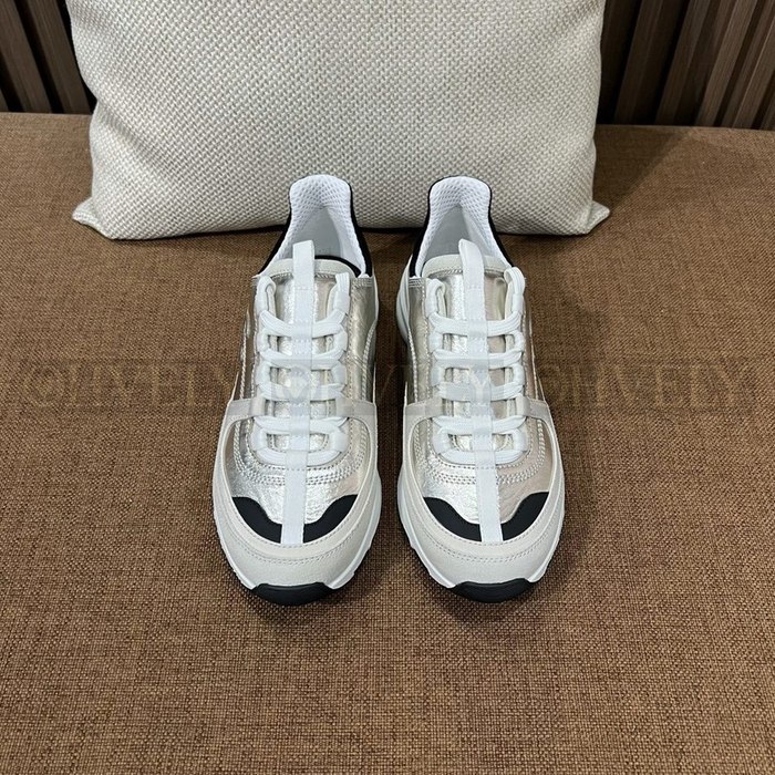 샤넬 CC로고 카프스킨 스니커즈