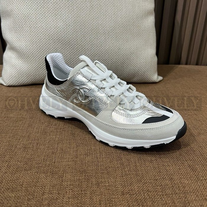 샤넬 CC로고 카프스킨 스니커즈